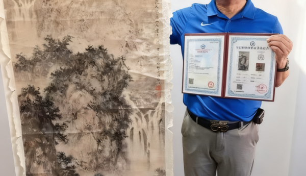 虚实共生，文脉永续：国画大师张榕山作品锚定数字资产，开启艺术交易新纪元