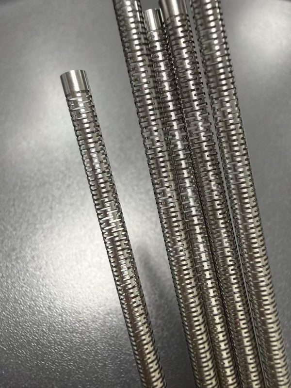 激光切割海波管加工示意图